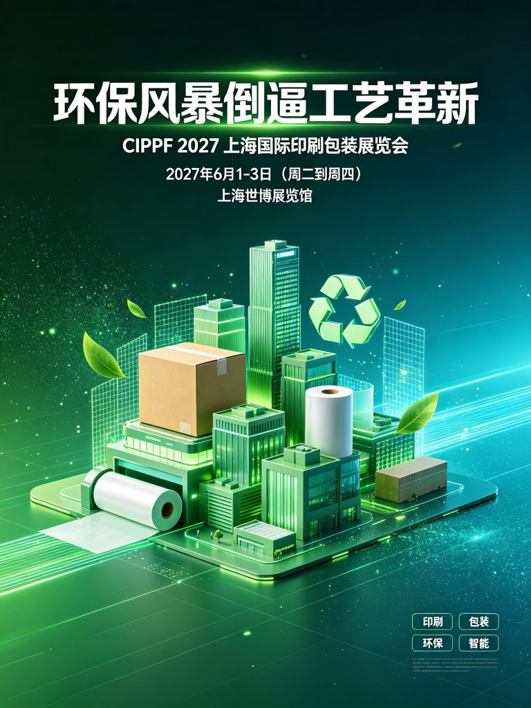 环保风暴倒逼工艺革新，CIPPF 2027上海国际印刷包装展览会将成“水墨时代”风向标